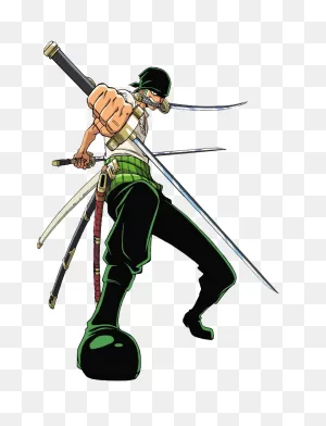 Roronoa Zoro 01 By Candycanecroft On  | Zoro One Piece ClipartFlare.com 