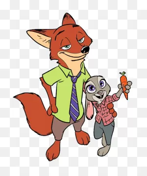 Download Judy, Nick - Zootopia Clipart - Full Size Png Image - ClipartFlare