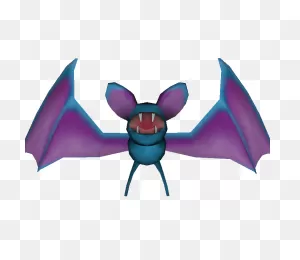 Nintendo 64 - Pokémon Stadium (Jpn) - #041 - Zubat - The Models ClipartFlare.com 