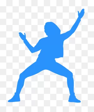 Zumba Silhouette - Free Vector Silhouettes | ClipartFlare