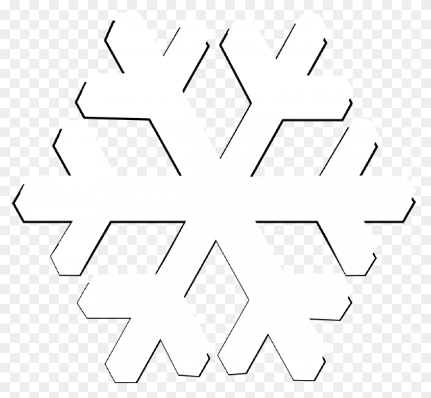 Snowflake Clipart Clear Background 