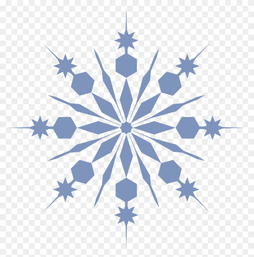 Snowflake Clipart Clear Background 