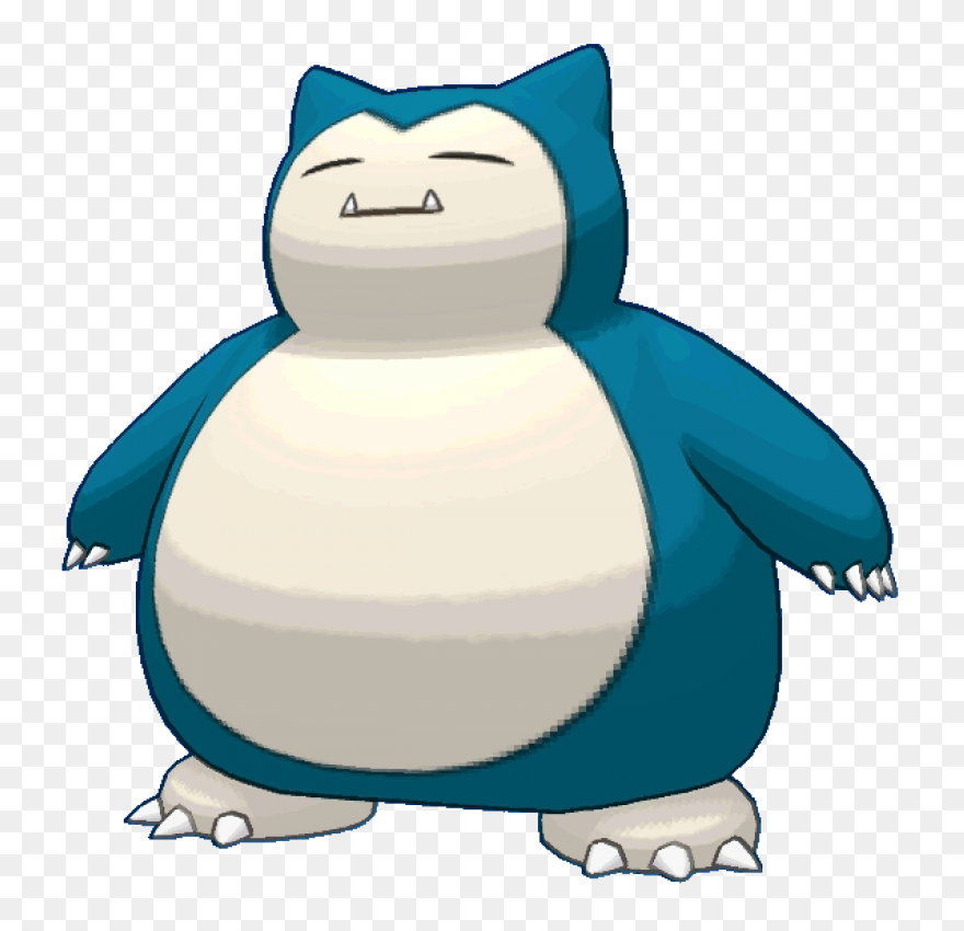 Snorlax Knocked Popgrip | ClipartFl