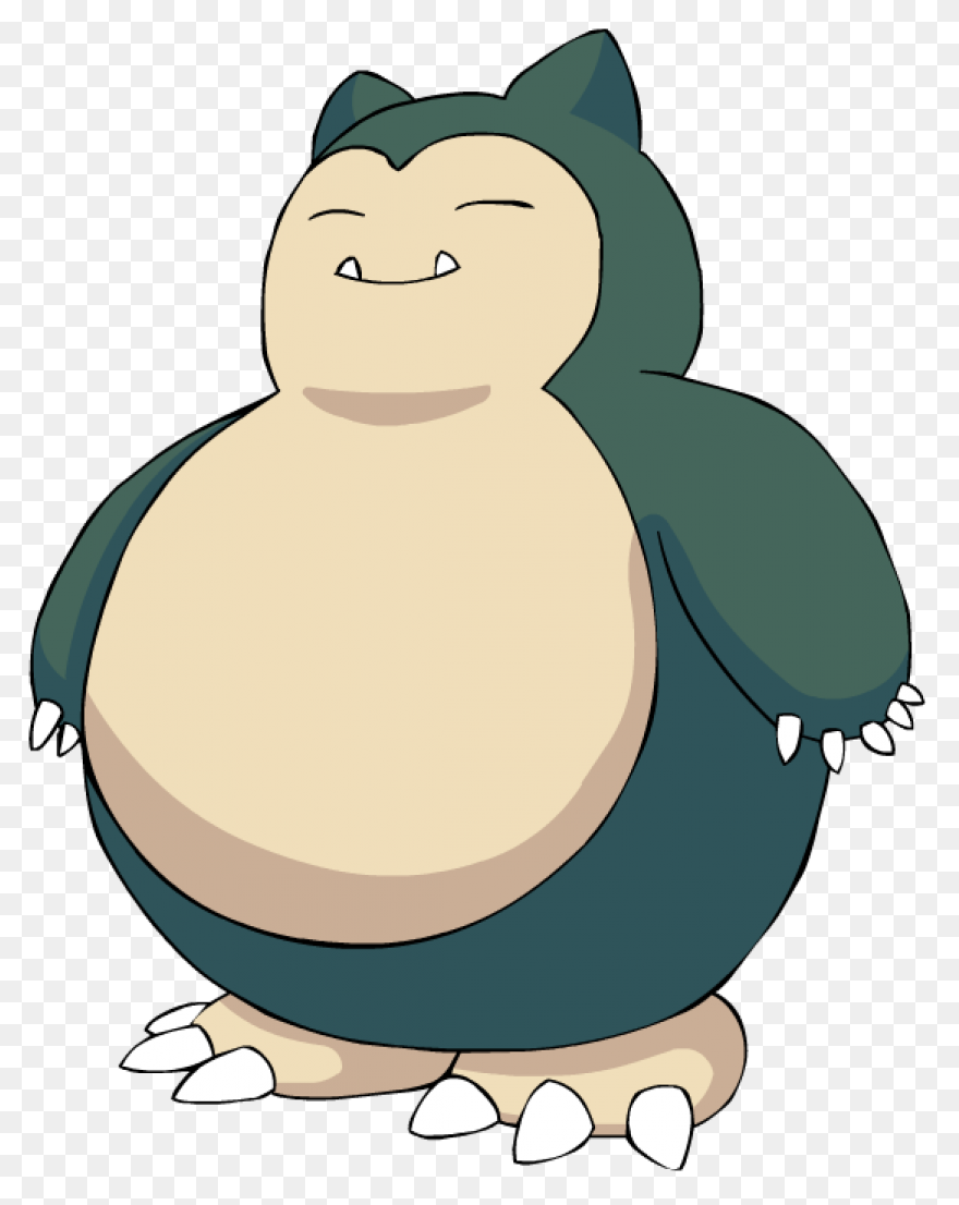 Snorlax Knocked Popgrip | ClipartFl