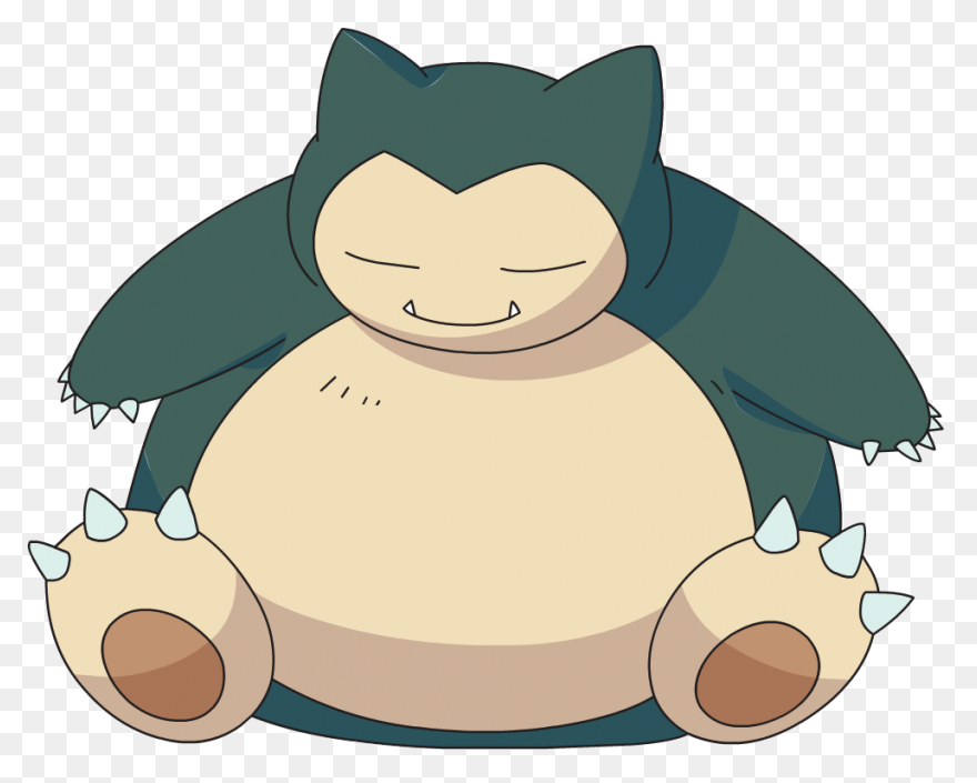 Snorlax Knocked Popgrip | ClipartFl