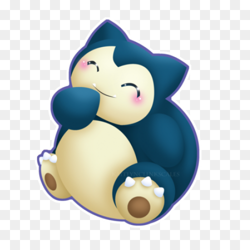 Snorlax Knocked Popgrip | ClipartFl