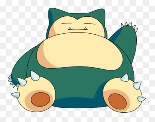Snorlax Knocked Popgrip | ClipartFl