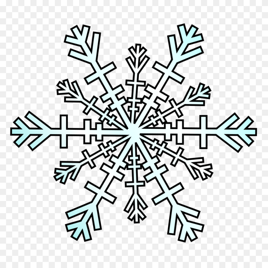 Clip Art Snowflake Vector Graphics 