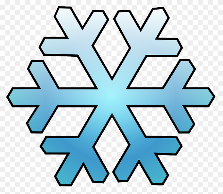 Snowflakes Clipchart | Pink Snowfla
