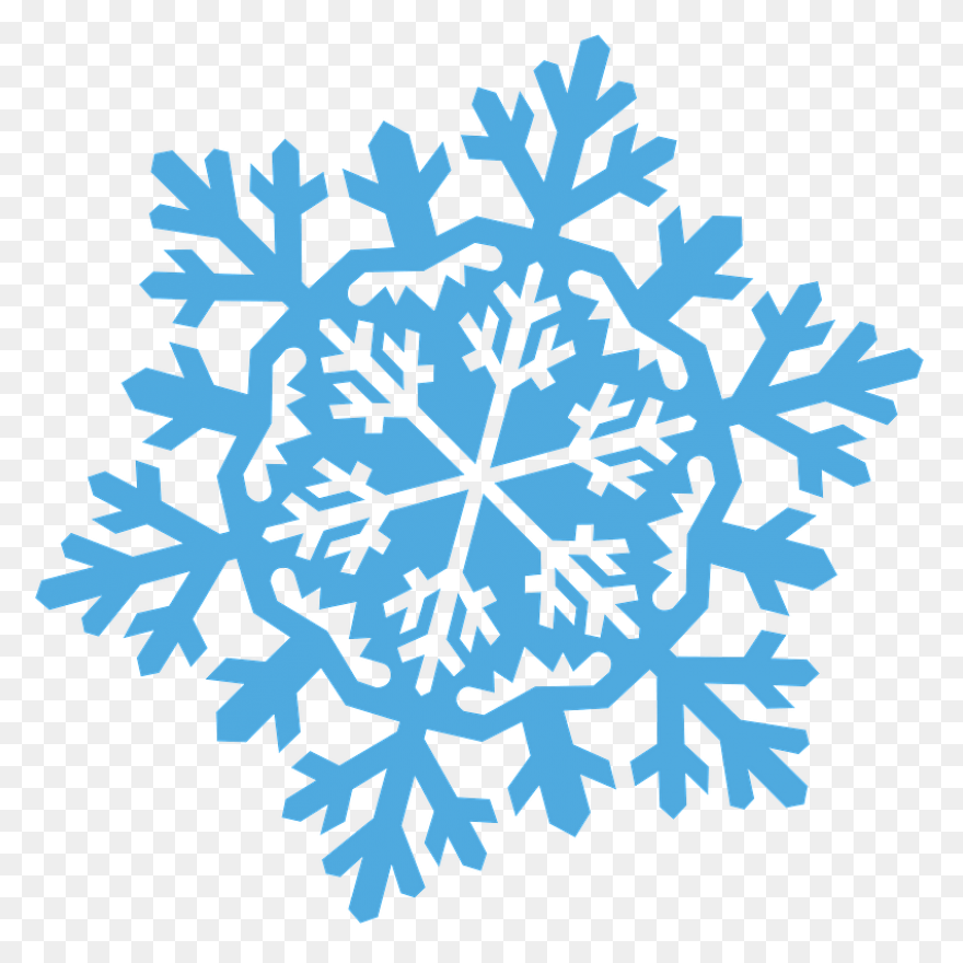 Snowflakes Clipchart | Pink Snowfla
