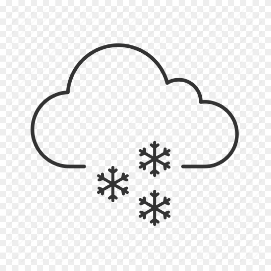 Cloud Snow Snowfall Snowflake Snowy - Snowfall