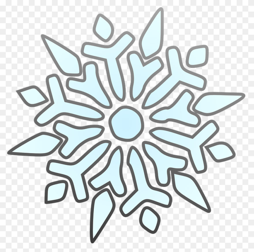 Snow, ,flake,blue,winter,blue Smoke