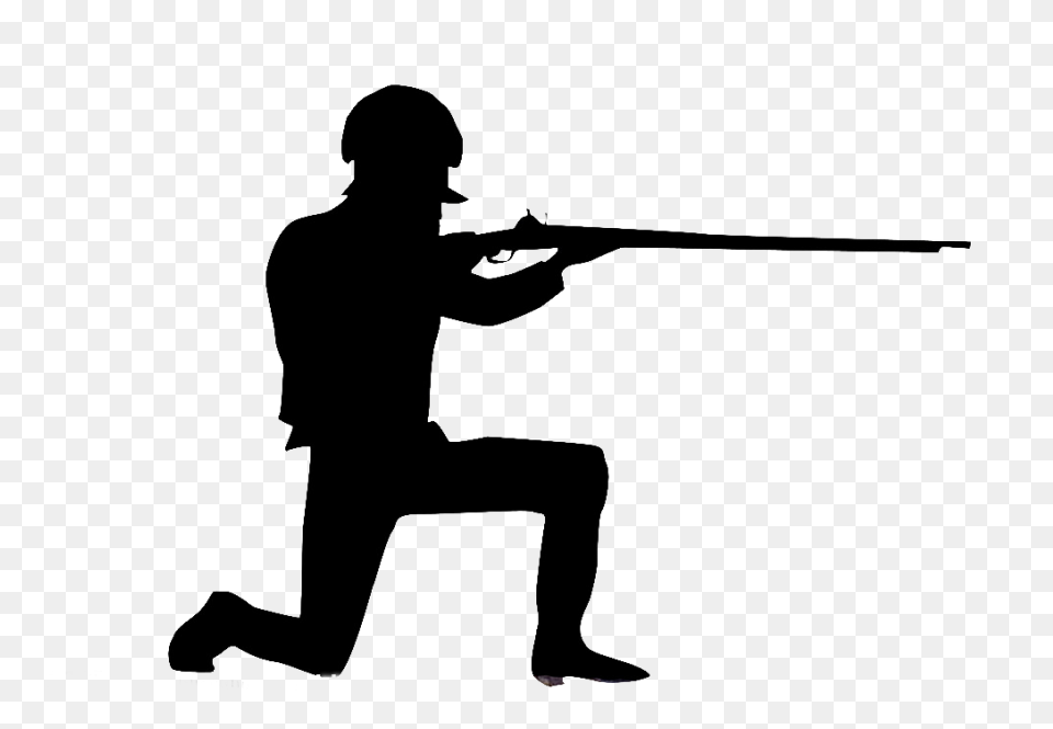 Soldier Silhouette Clipart - Soldie