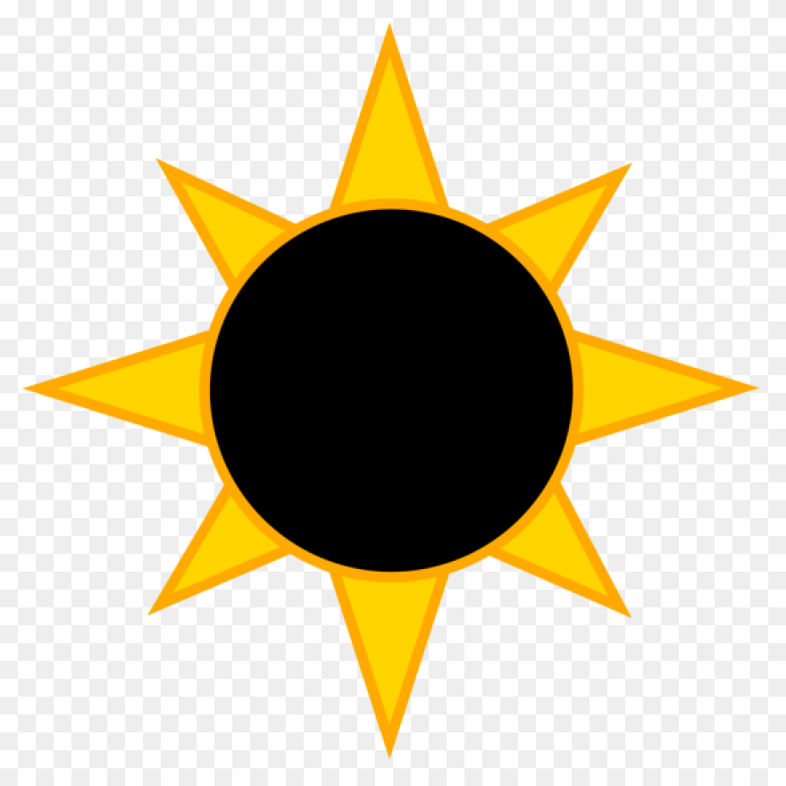 Sun Clipart - Solar Eclipse Diagram