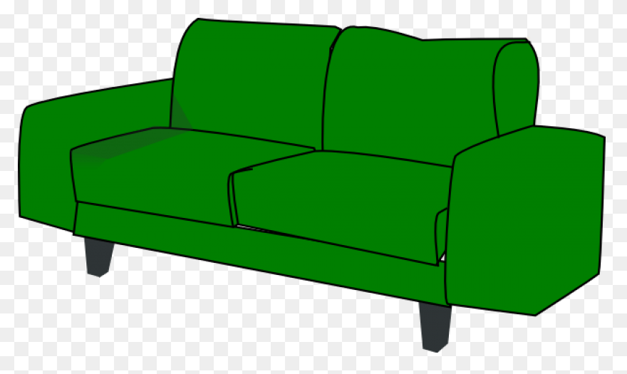 Green Sofa Clipart. Free Download T