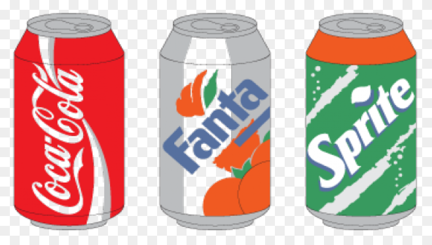 Soda Line Drinkware Food Clipart - 