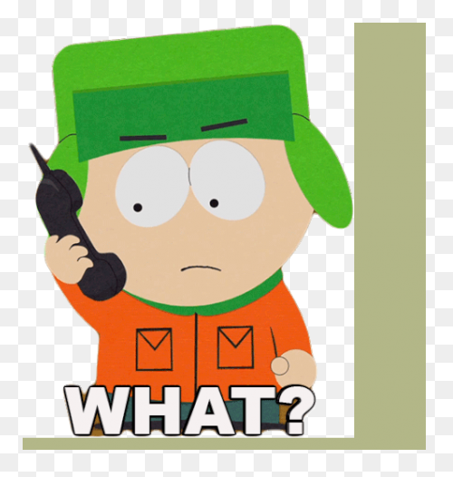 What Kyle Broflovski Sticker What - South Park