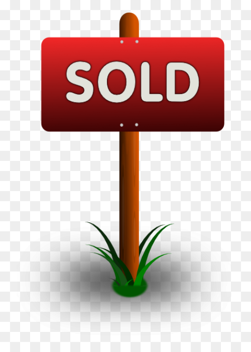 Sold Real Estate Sign Stickers