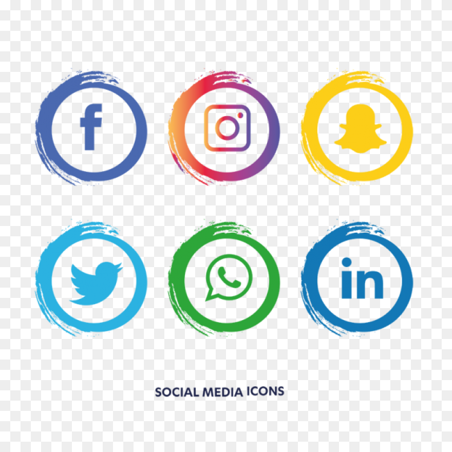 Social Media Computer Icons Clipart - Social Media Icons