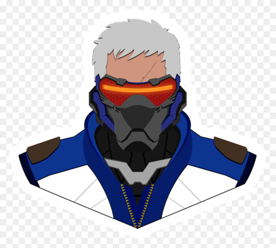 Download 76 Bone - Soldier 76 Pixel