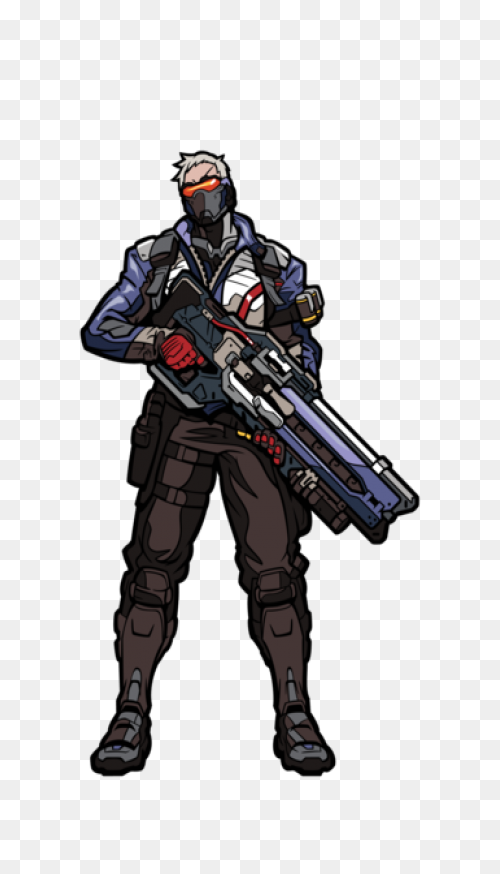Download 76 Bone - Soldier 76 Pixel