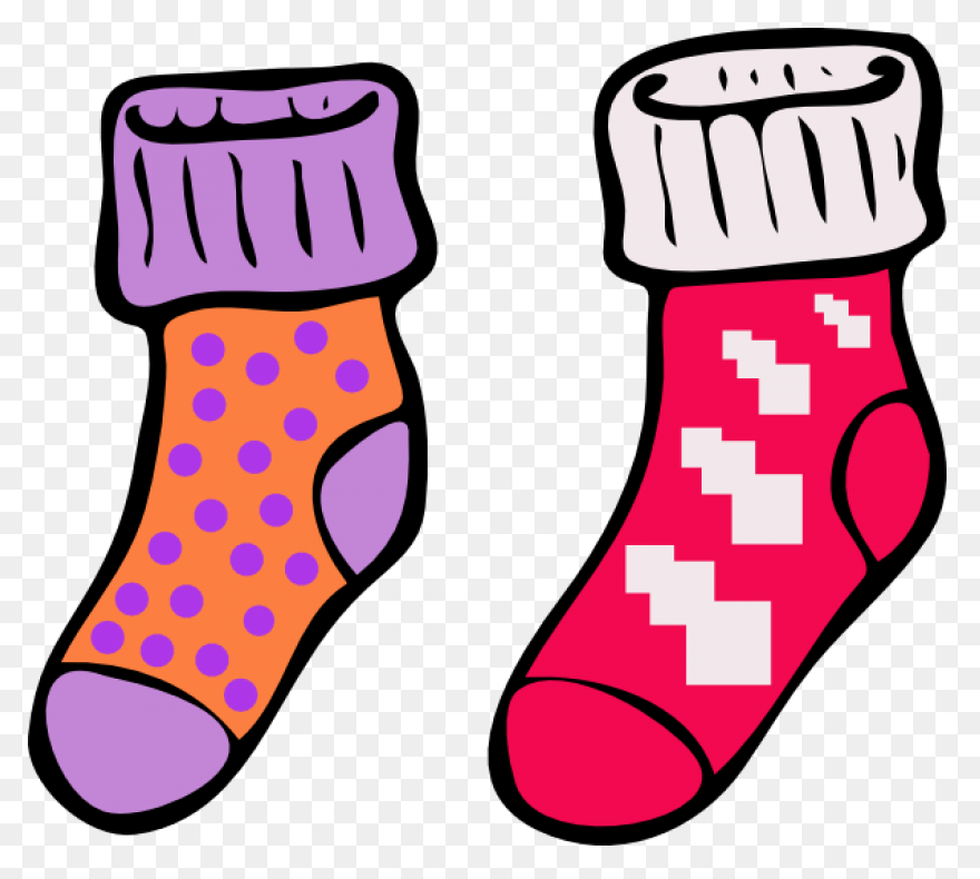 Pair Of Green Socks Clip Art - Pair