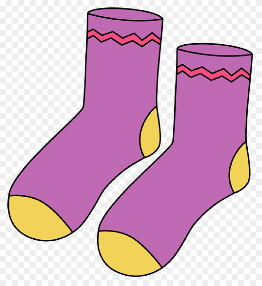 Pair Of Green Socks Clip Art - Pair