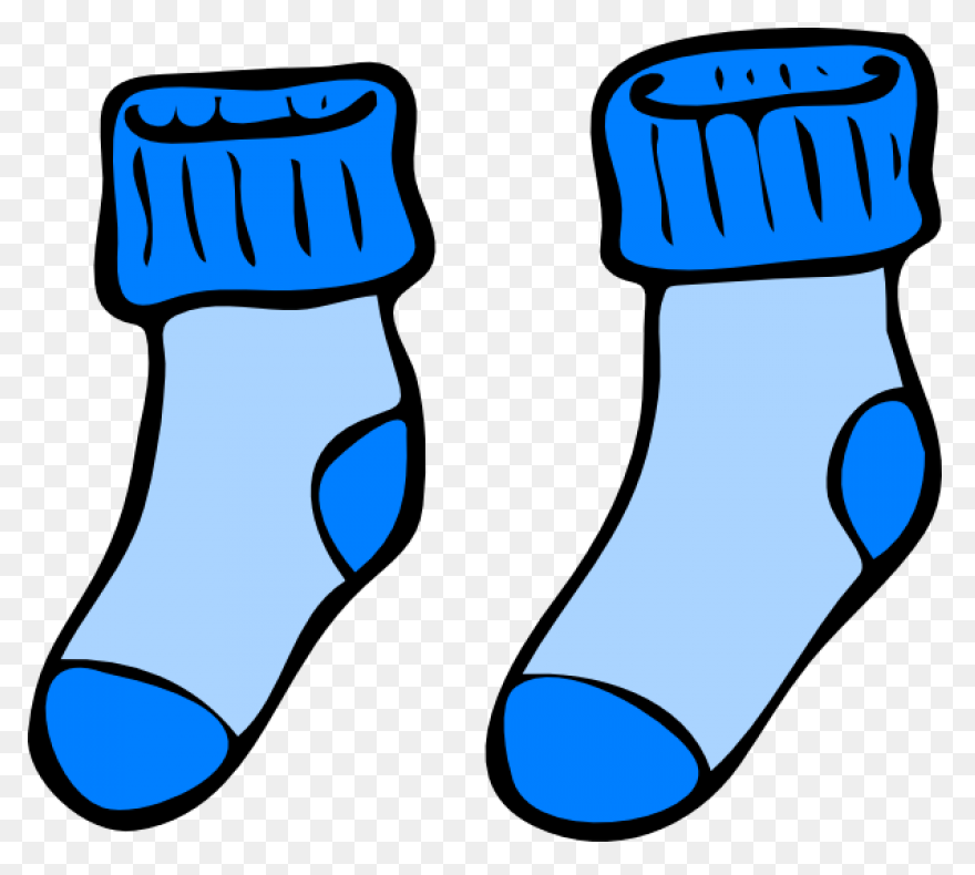 Pair Of Green Socks Clip Art - Pair