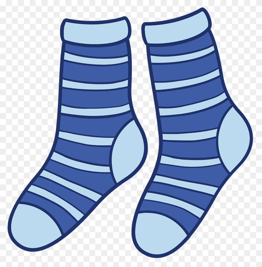 Pair Of Green Socks Clip Art - Pair