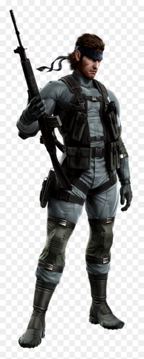 Solid Snake | Mariowiki | ClipartFl