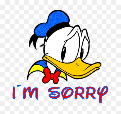 Mickey Sorry Clipart - Clipart Sugg