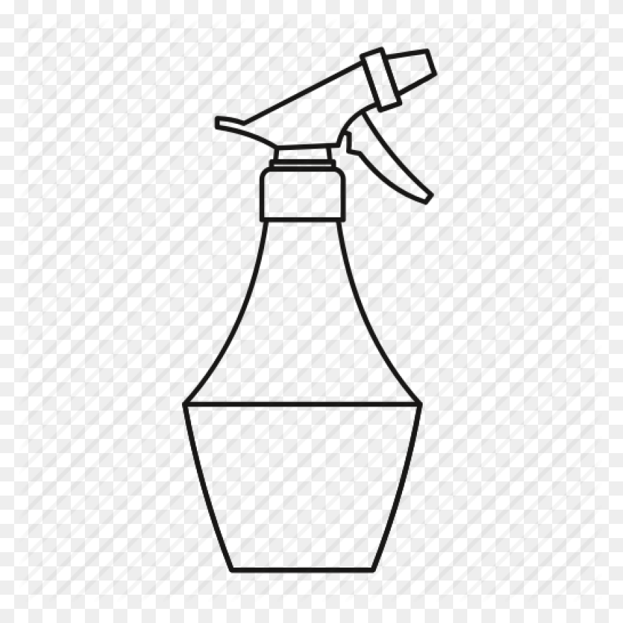 Water Bottle Drawing Clipart Bottle - Spray Bottle