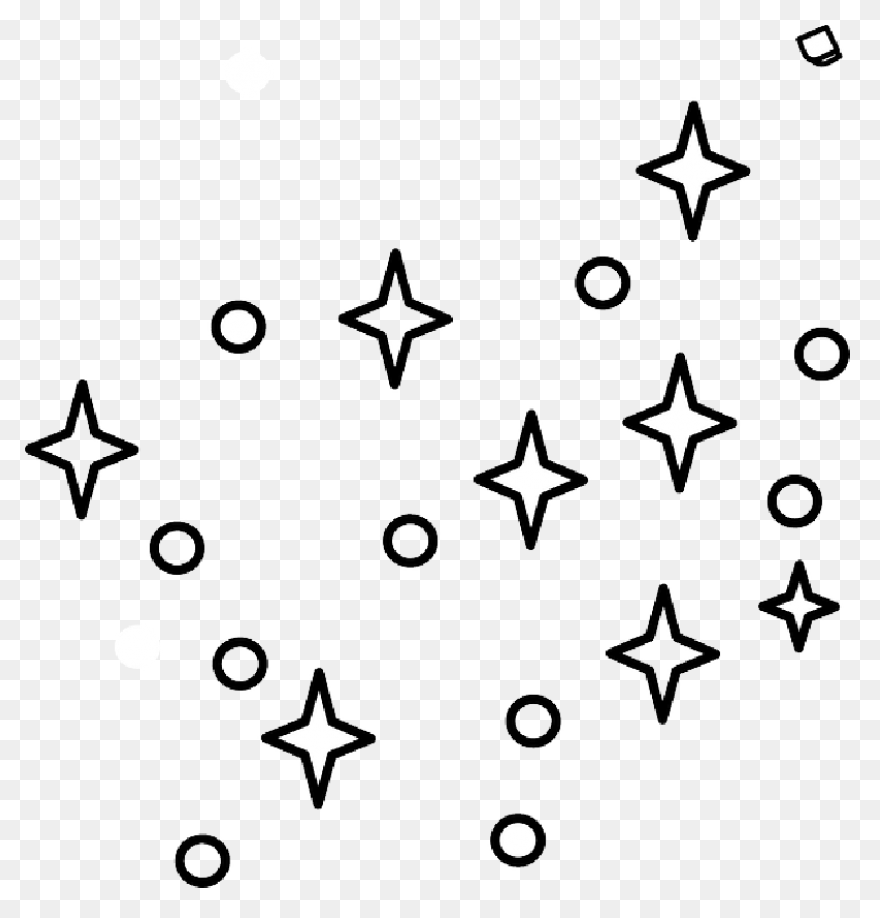 Crescent Moon And Stars Clip Art - 