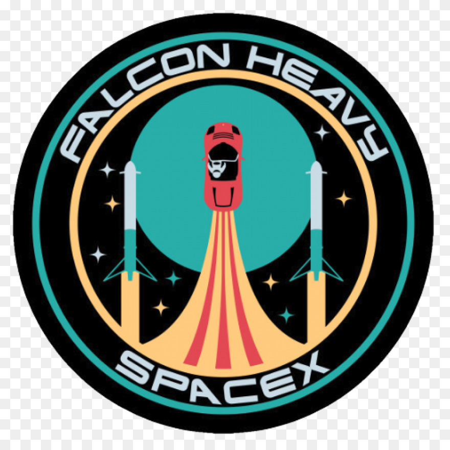 Falcon 9 Logo - ClipartFlare