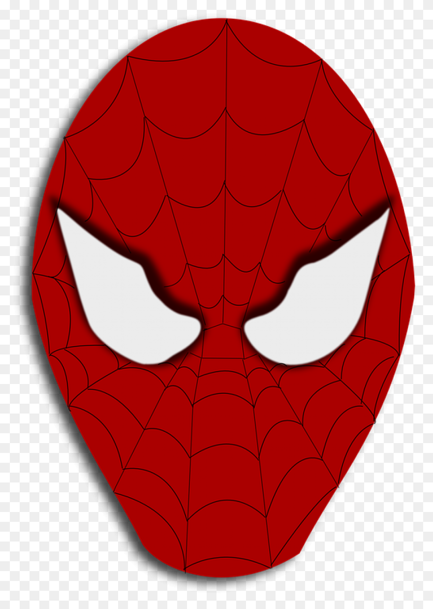 Spider Face Webbing Hero Comic Mask