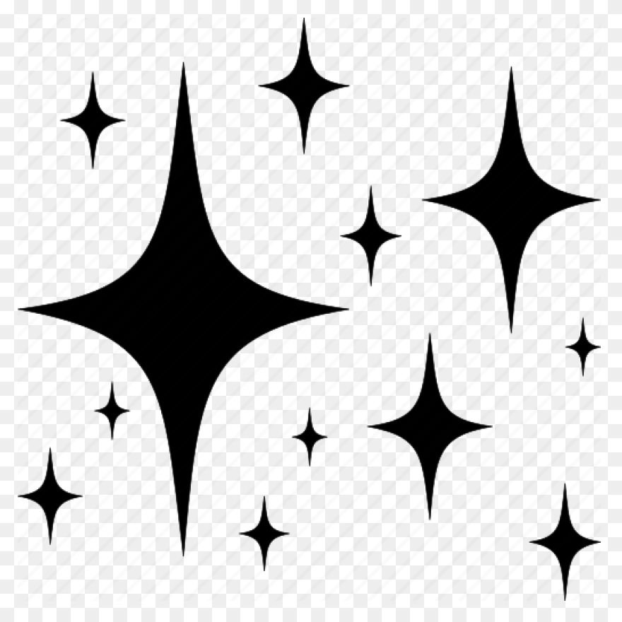 Sparkle Clipart Emoji - Transparent