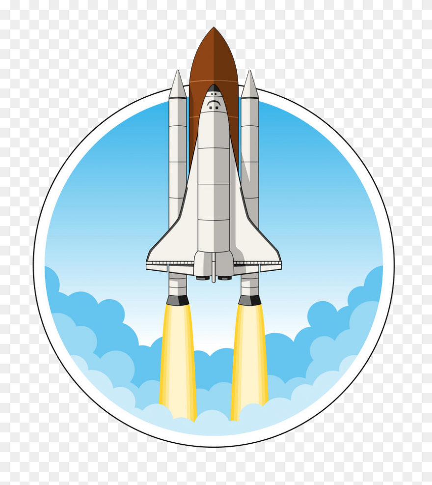 Space Shuttle Launch Png  - Space Shuttle