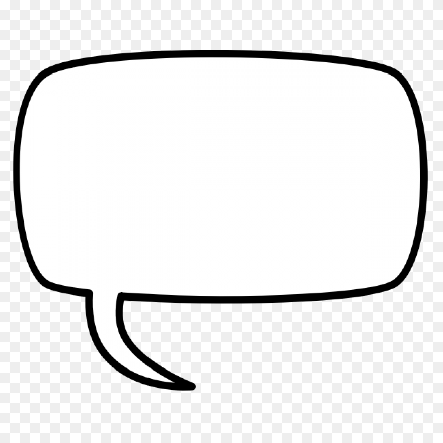 Speech Bubbles Conversation Black -