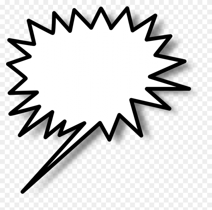 Speech Bubbles Conversation Black -