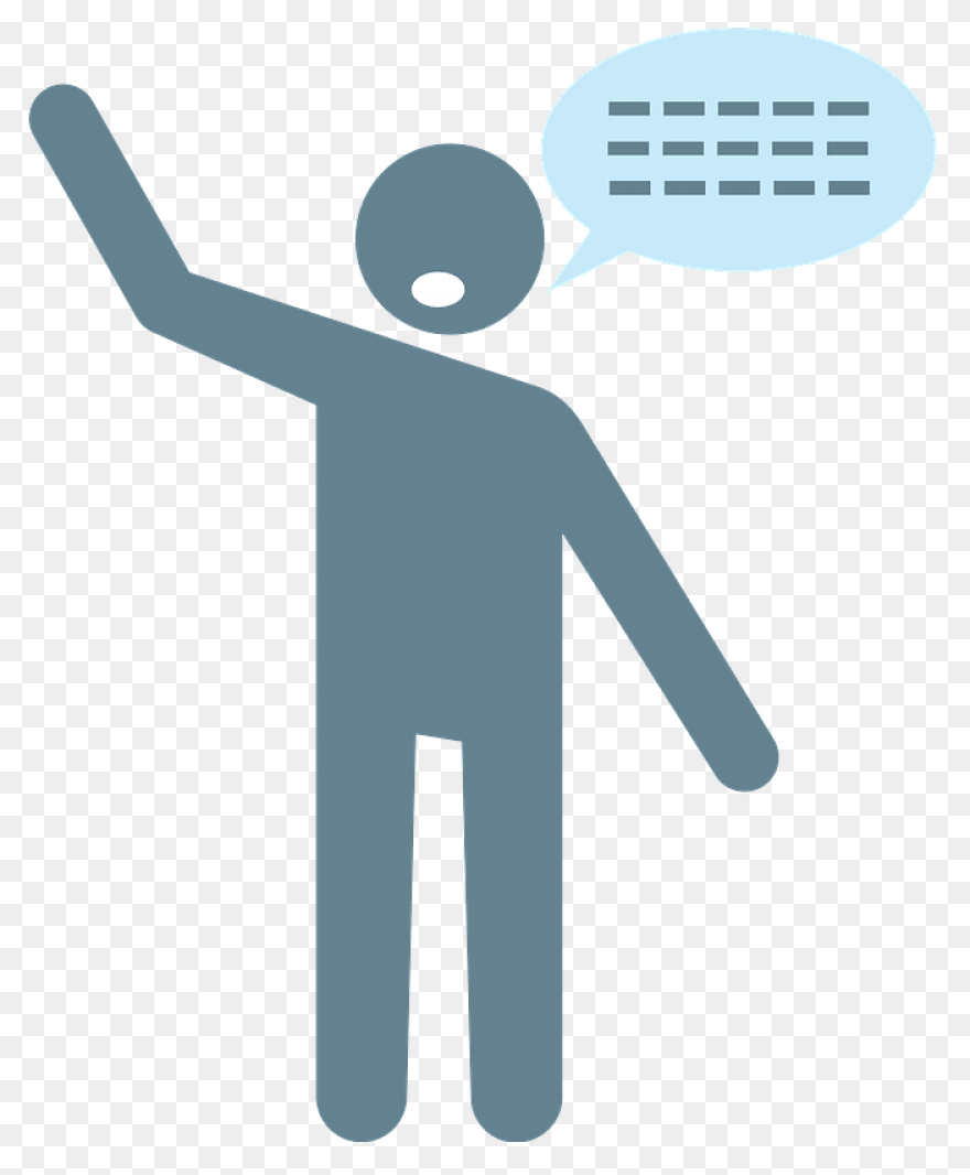 Person Icons Speech Bubble - Speech
