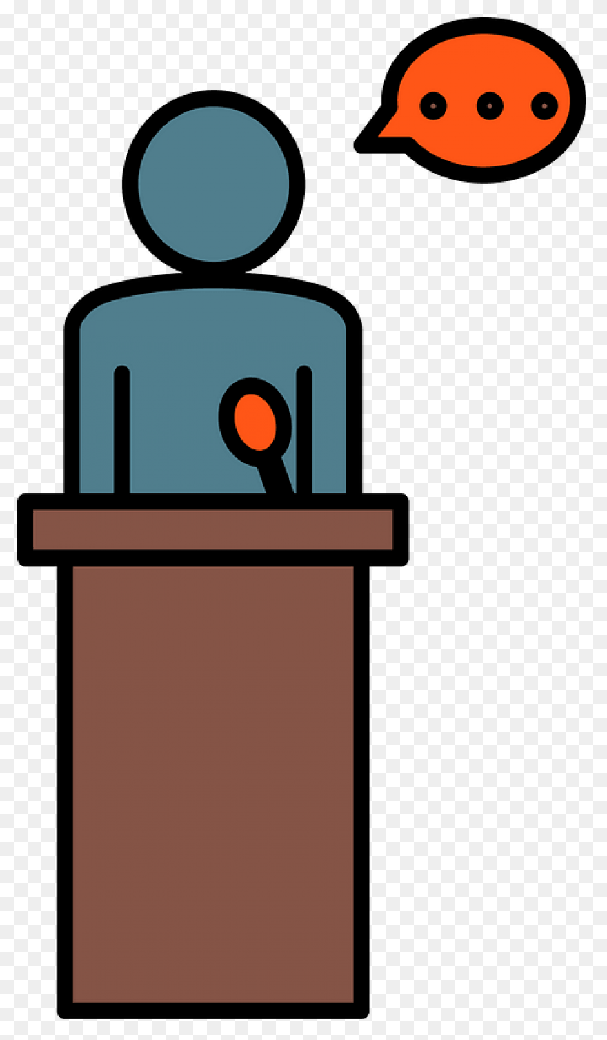 Person Icons Speech Bubble - Speech