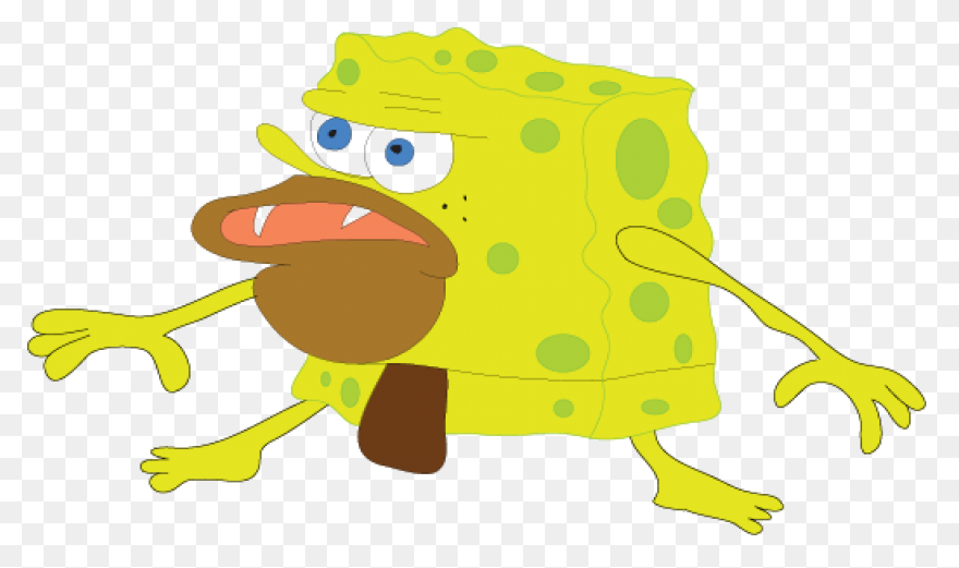 Spongegar Smiling Sticker In 2021 |