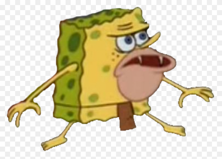 Spongegar Smiling Sticker In 2021 |