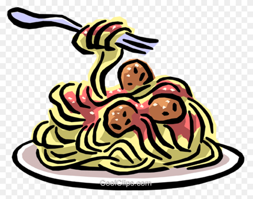 Download Spaghetti & Meatballs Royalty - Spaghetti