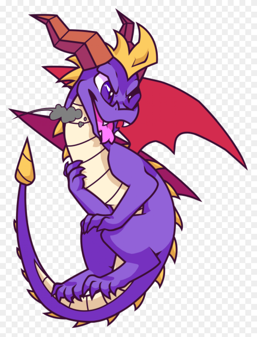 Spyro The Dragon Vector [Re-Upload]