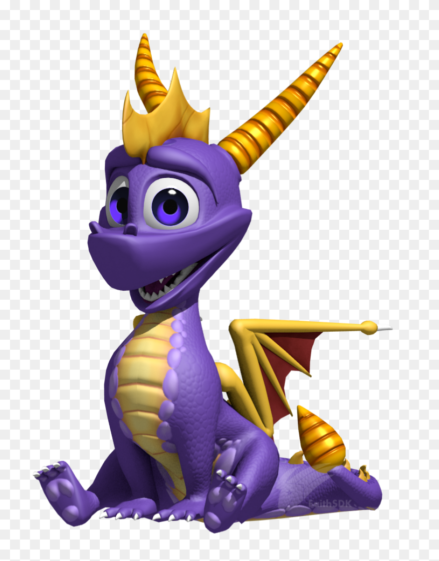 Spyro The Dragon Vector [Re-Upload]