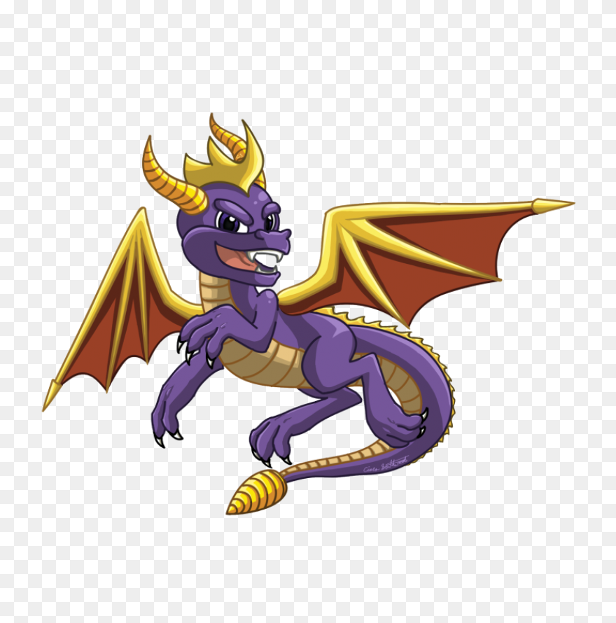 Spyro The Dragon Vector [Re-Upload]