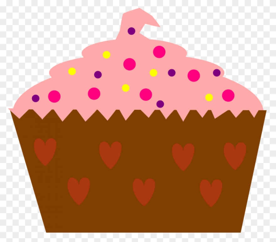 Cupcake With Sprinkles Clip Art At 