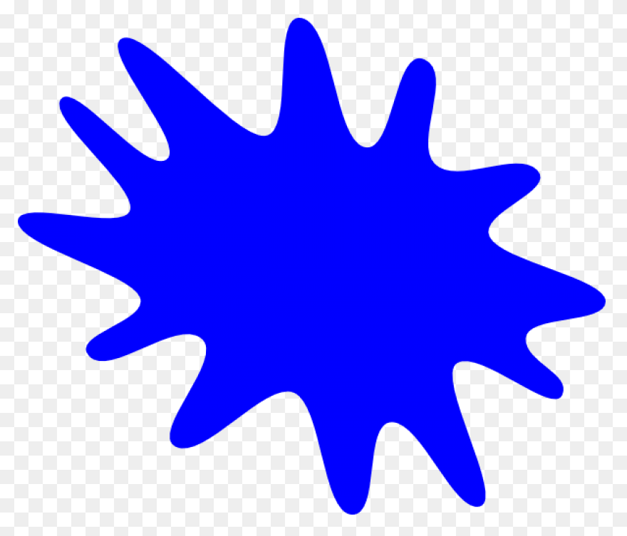 Violet Clipart Splat - Clip Art Spl
