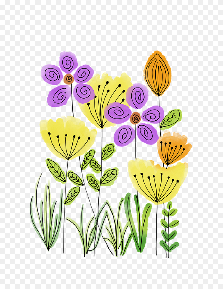 Spring Clipart - Spring Flower Pict